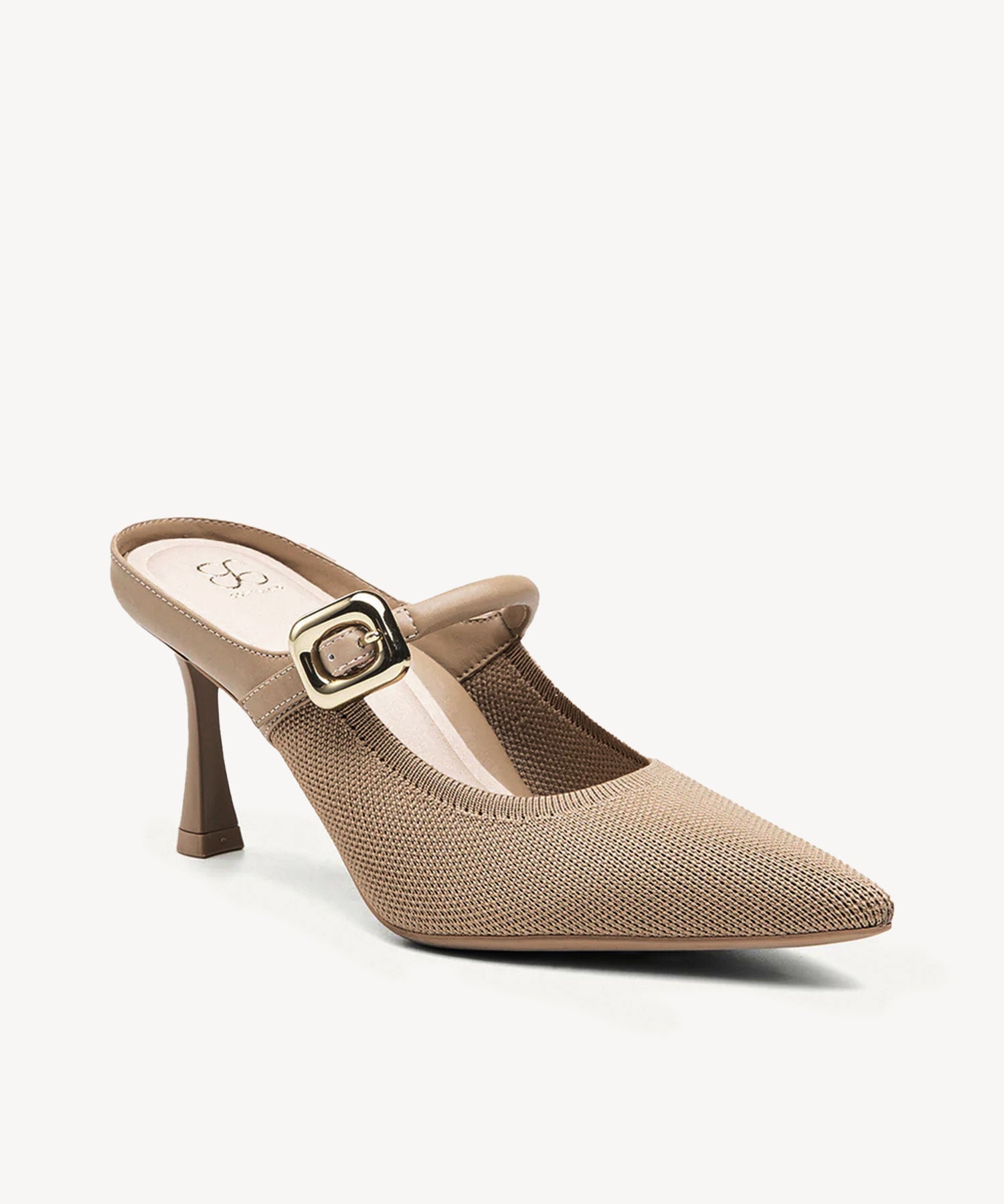 GraceLithe Pointed Toe Heeled Mule - 2X Arch Support