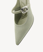 GraceLithe Pointed Toe Heeled Mule