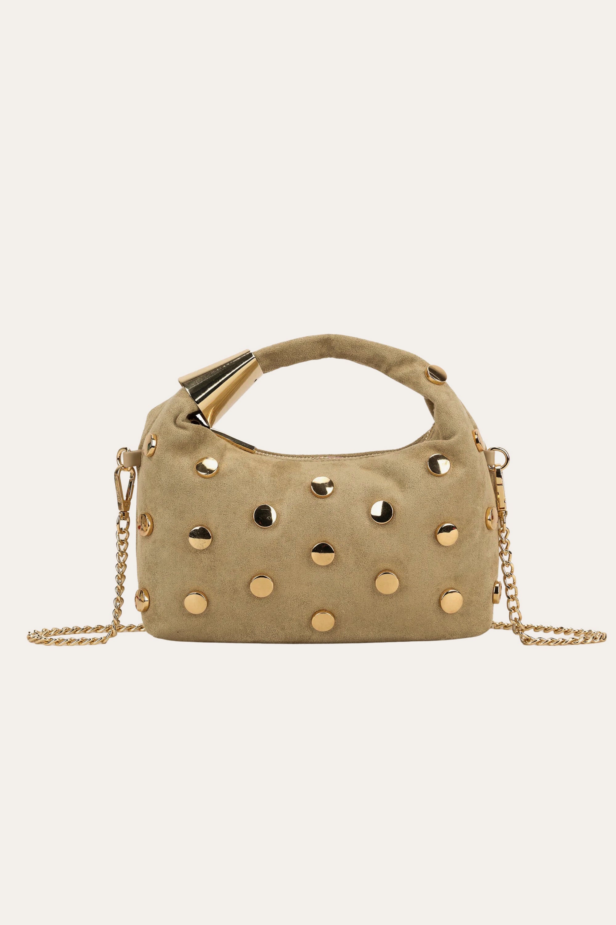 Studded Bag - Beige