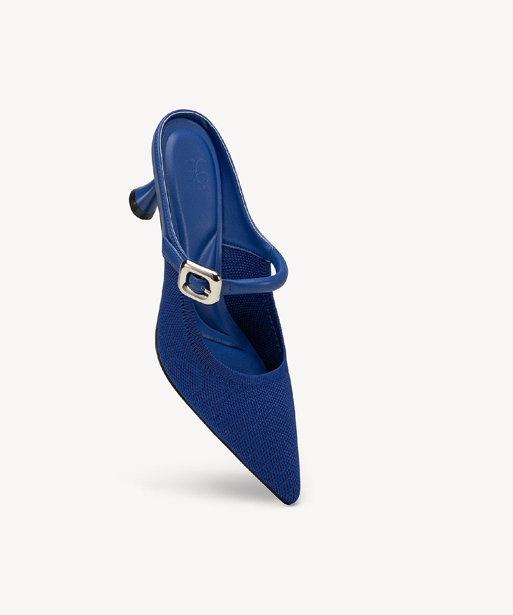 Gracelithe Pointed Toe Low Heeled Mule