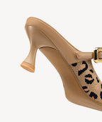 Gracelithe Pointed Toe Low Heeled Mule