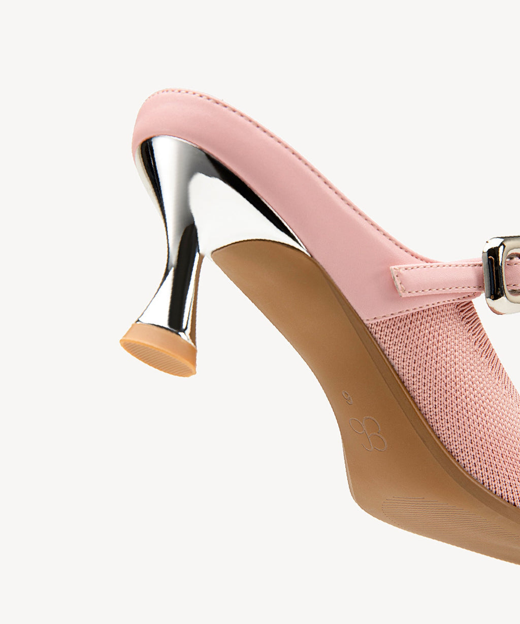 Gracelithe Pointed Toe Low Heeled Mule