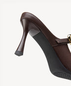 GraceLithe Pointed Toe Heeled Mule