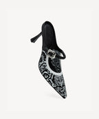 GraceLithe Pointed Toe Heeled Mule