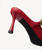GraceLithe Pointed Toe Heeled Mule