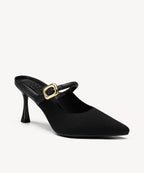 GraceLithe Pointed Toe Heeled Mule