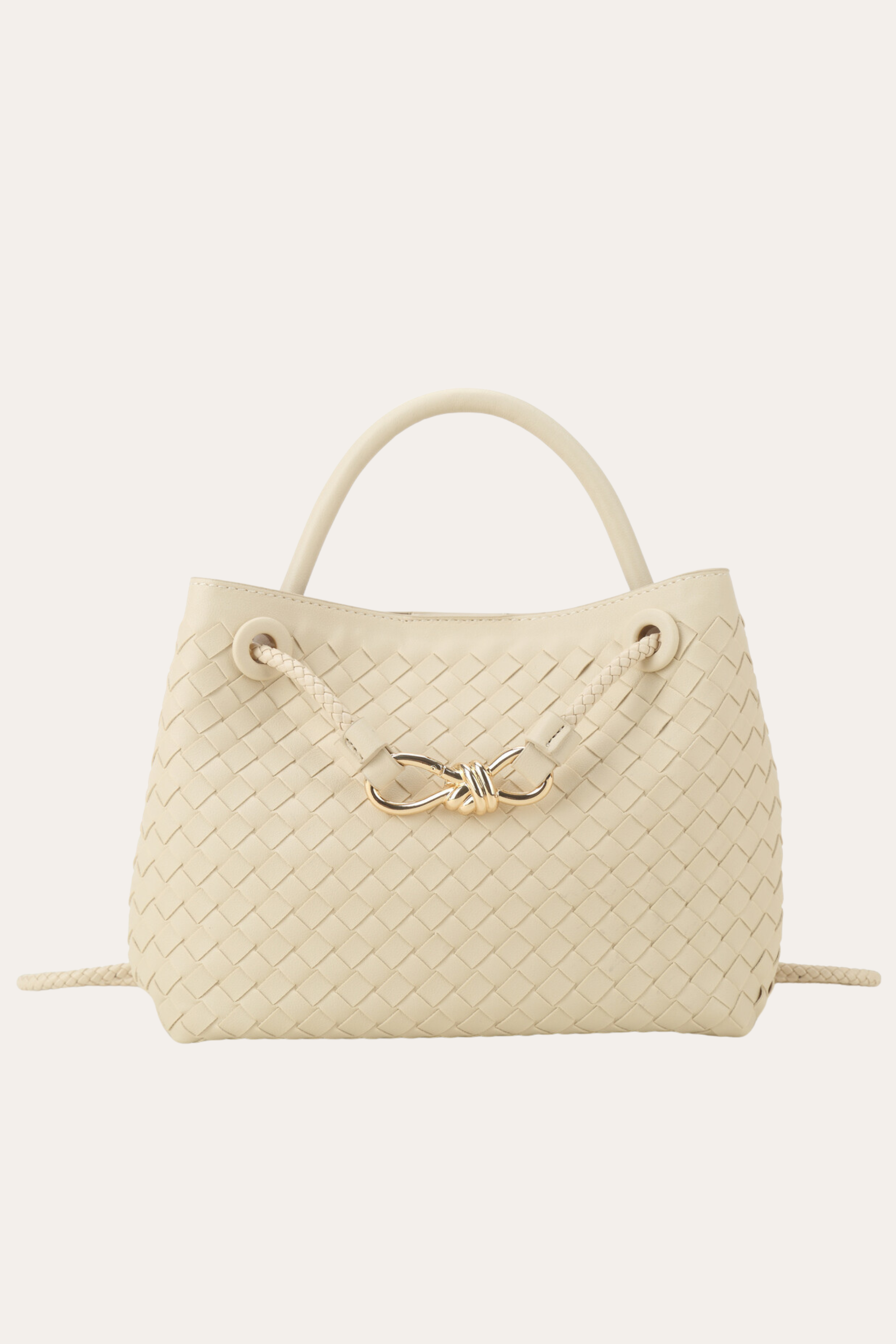 Bow Bag - Light Taupe