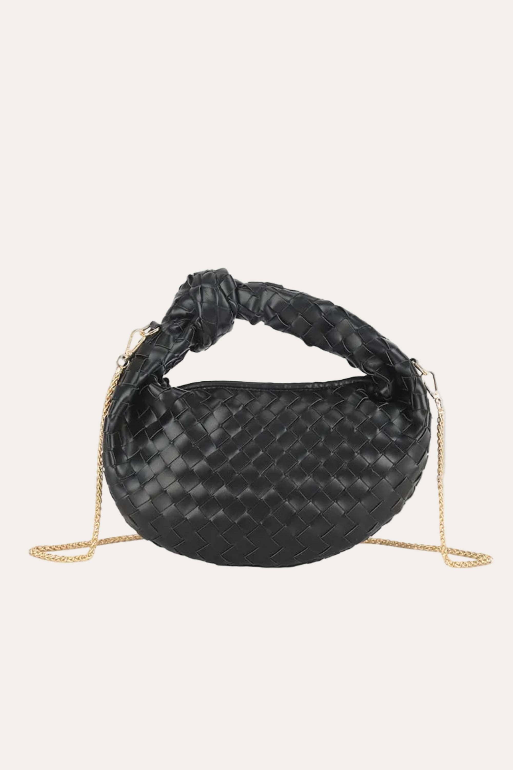 Knotted Bag - Black