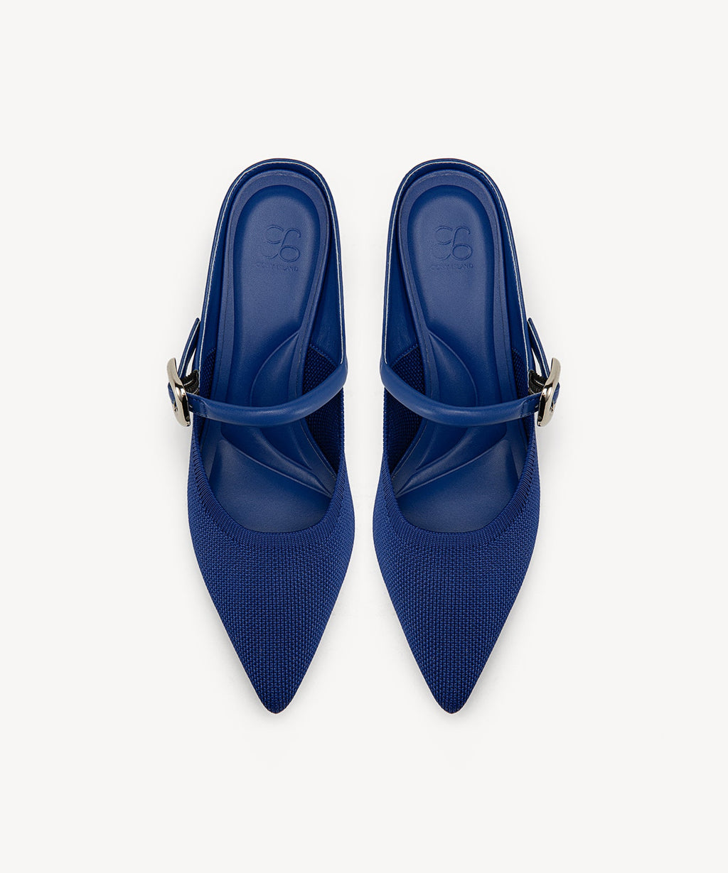 Gracelithe Pointed Toe Low Heeled Mule