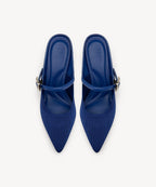 Gracelithe Pointed Toe Low Heeled Mule