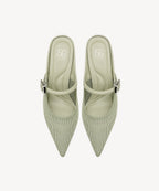 GraceLithe Pointed Toe Heeled Mule