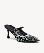GraceLithe Pointed Toe Heeled Mule