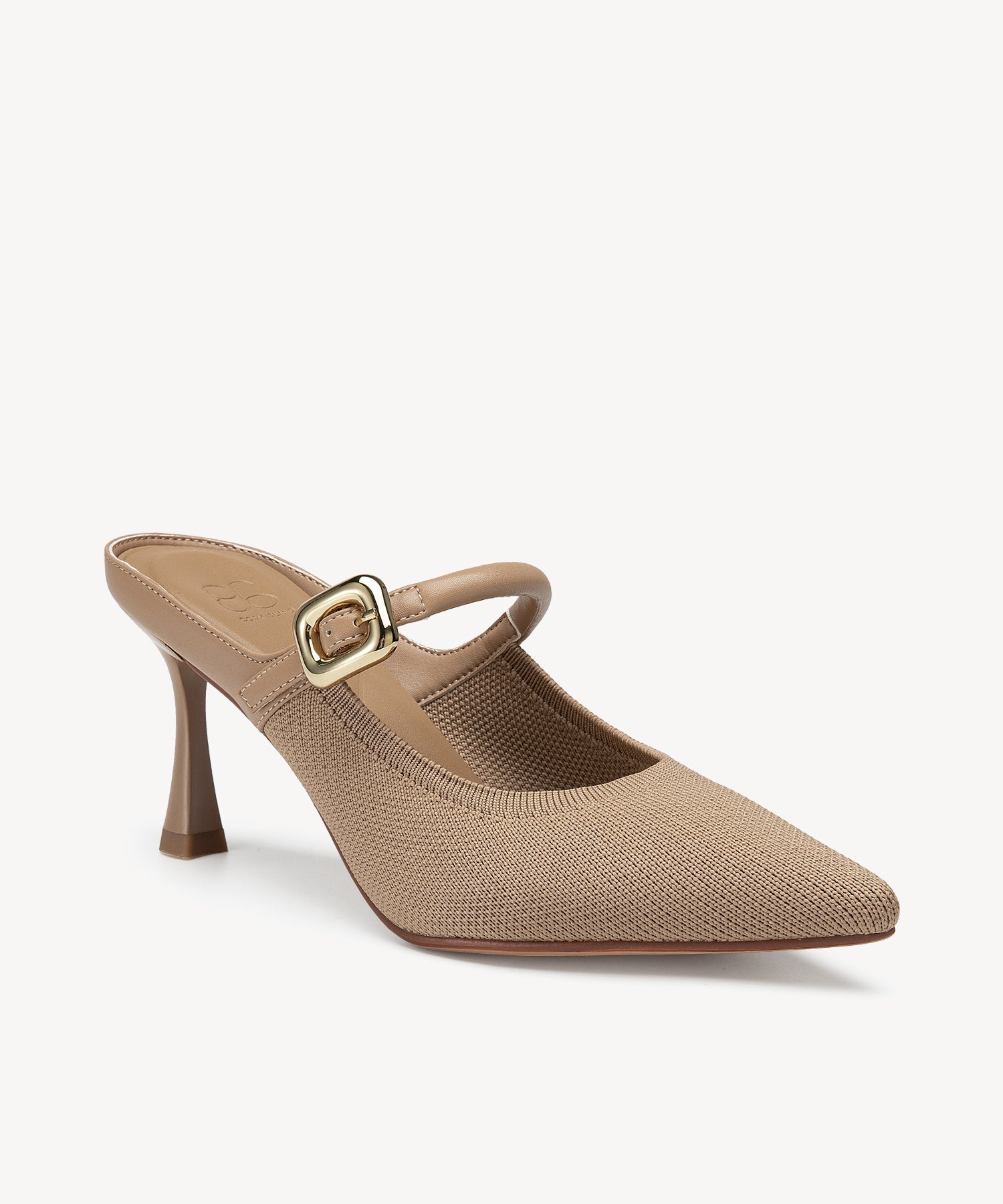 GraceLithe Pointed Toe Heeled Mule - 2X Wide
