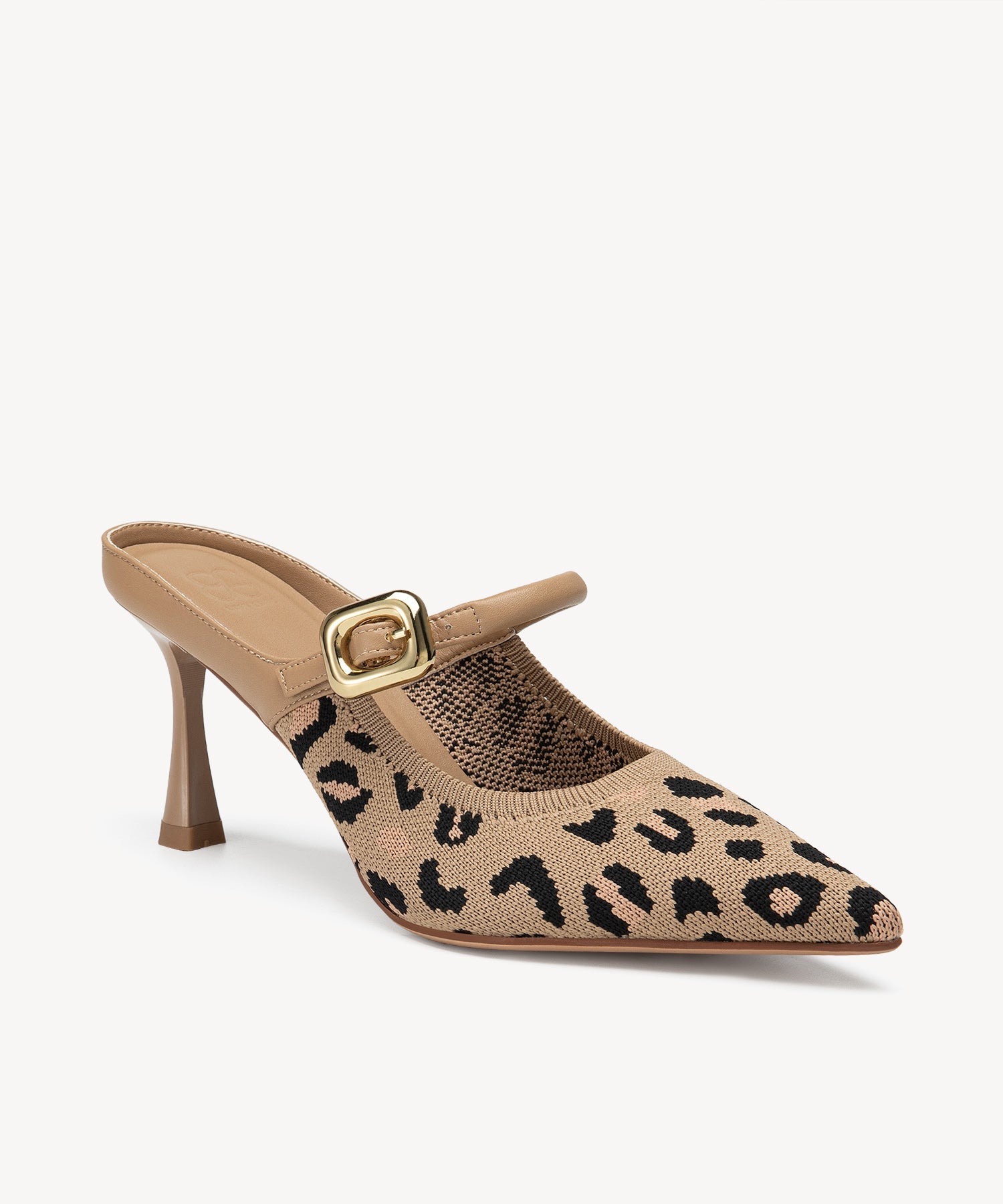 GraceLithe Pointed Toe Heeled Mule - 2X Wide