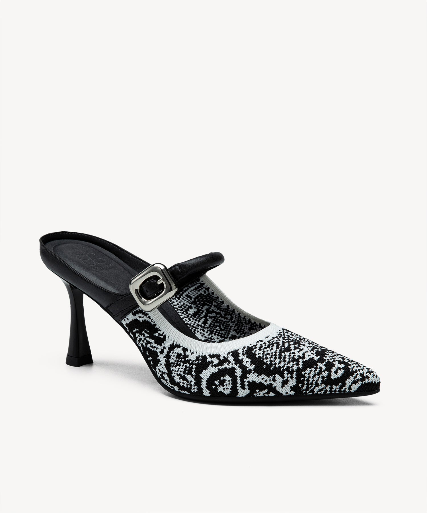 GraceLithe Pointed Toe Heeled Mule - 2X Wide