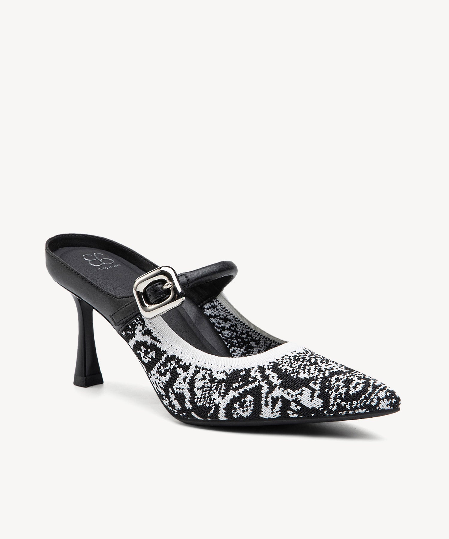 GraceLithe Pointed Toe Heeled Mule - 2X Arch Support