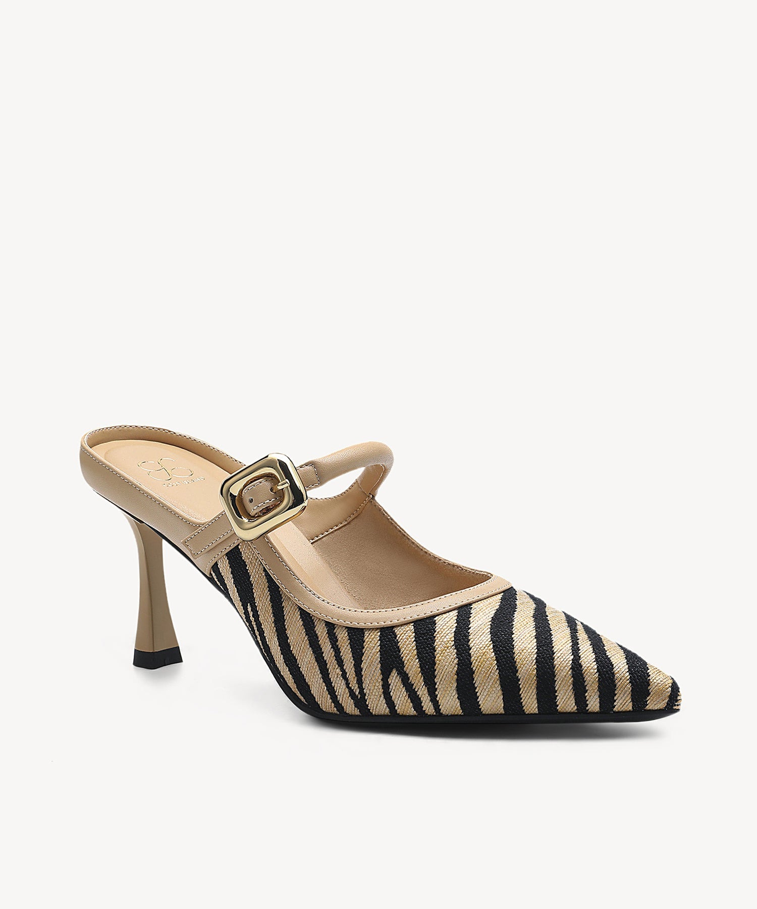 GraceLithe Pointed Toe Heeled Mule