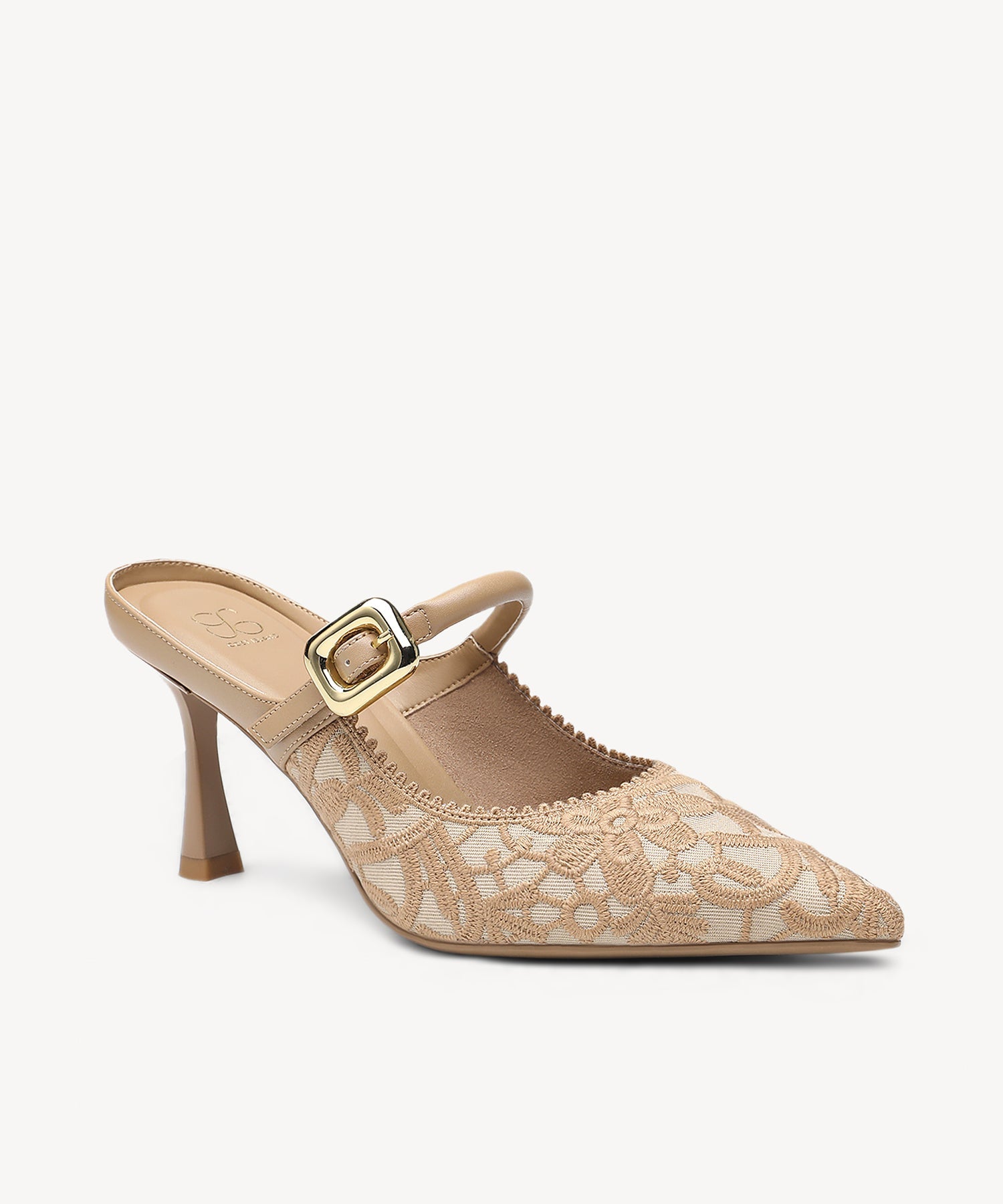 GraceLithe Pointed Toe Heeled Mule