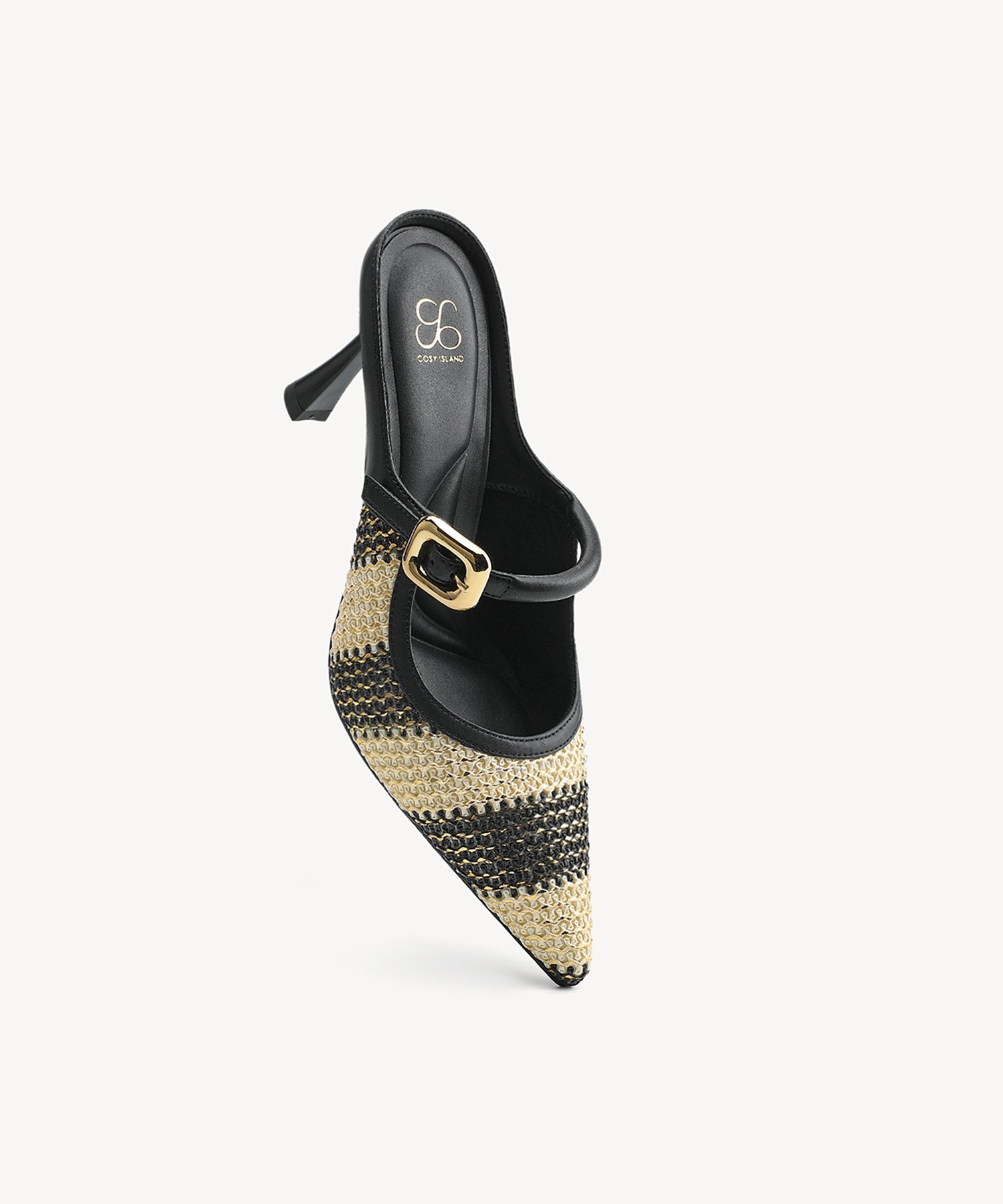 GraceLithe Pointed Toe Heeled Mule