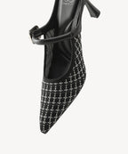 GraceLithe Pointed Toe Heeled Mule
