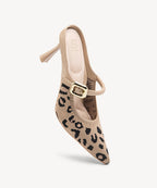 GraceLithe Pointed Toe Heeled Mule - 2X Arch Support