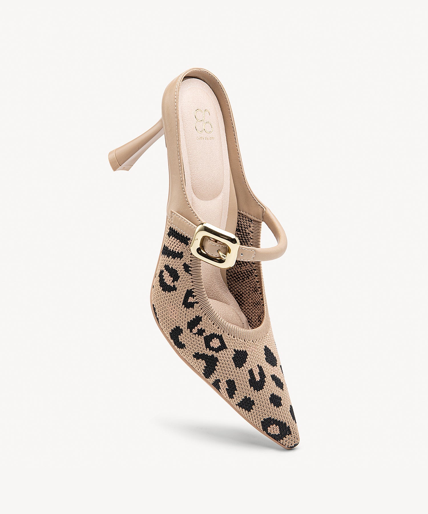 GraceLithe Pointed Toe Heeled Mule - 2X Arch Support