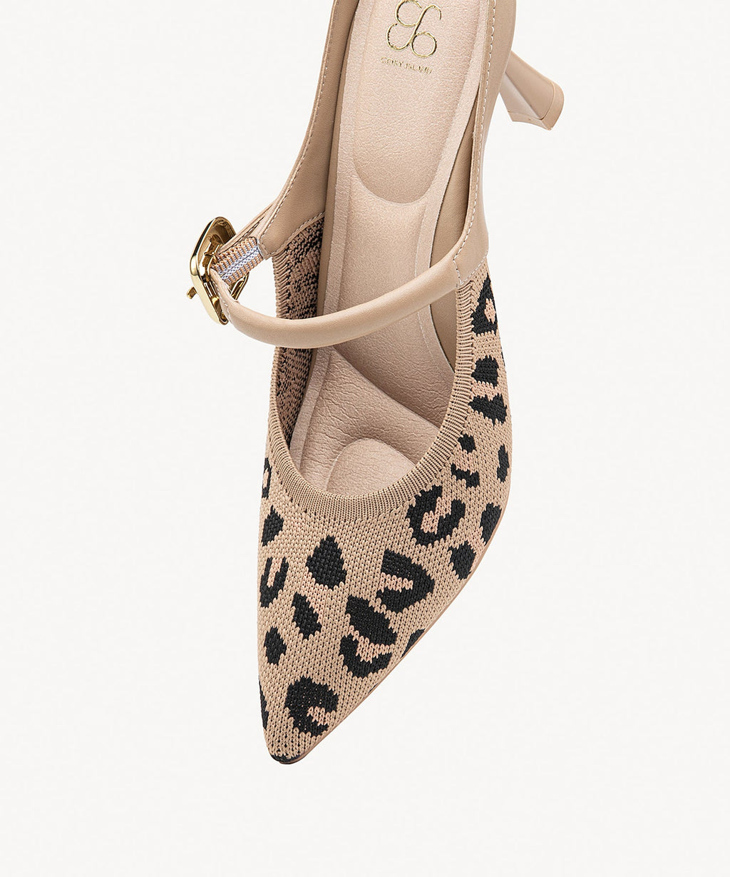 GraceLithe Pointed Toe Heeled Mule - 2X Arch Support