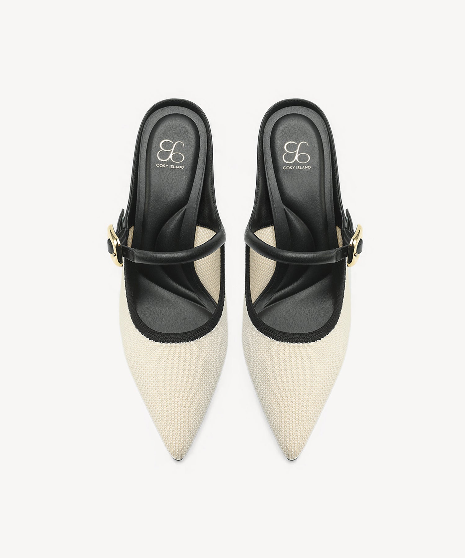 GraceLithe Pointed Toe Heeled Mule