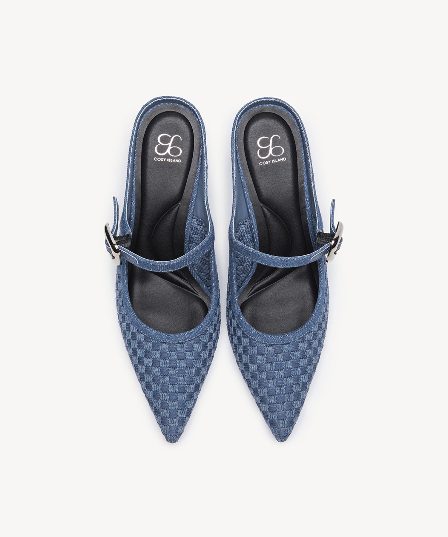 GraceLithe Pointed Toe Heeled Mule