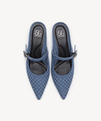 GraceLithe Pointed Toe Heeled Mule