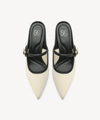 GraceLithe Pointed Toe Heeled Mule