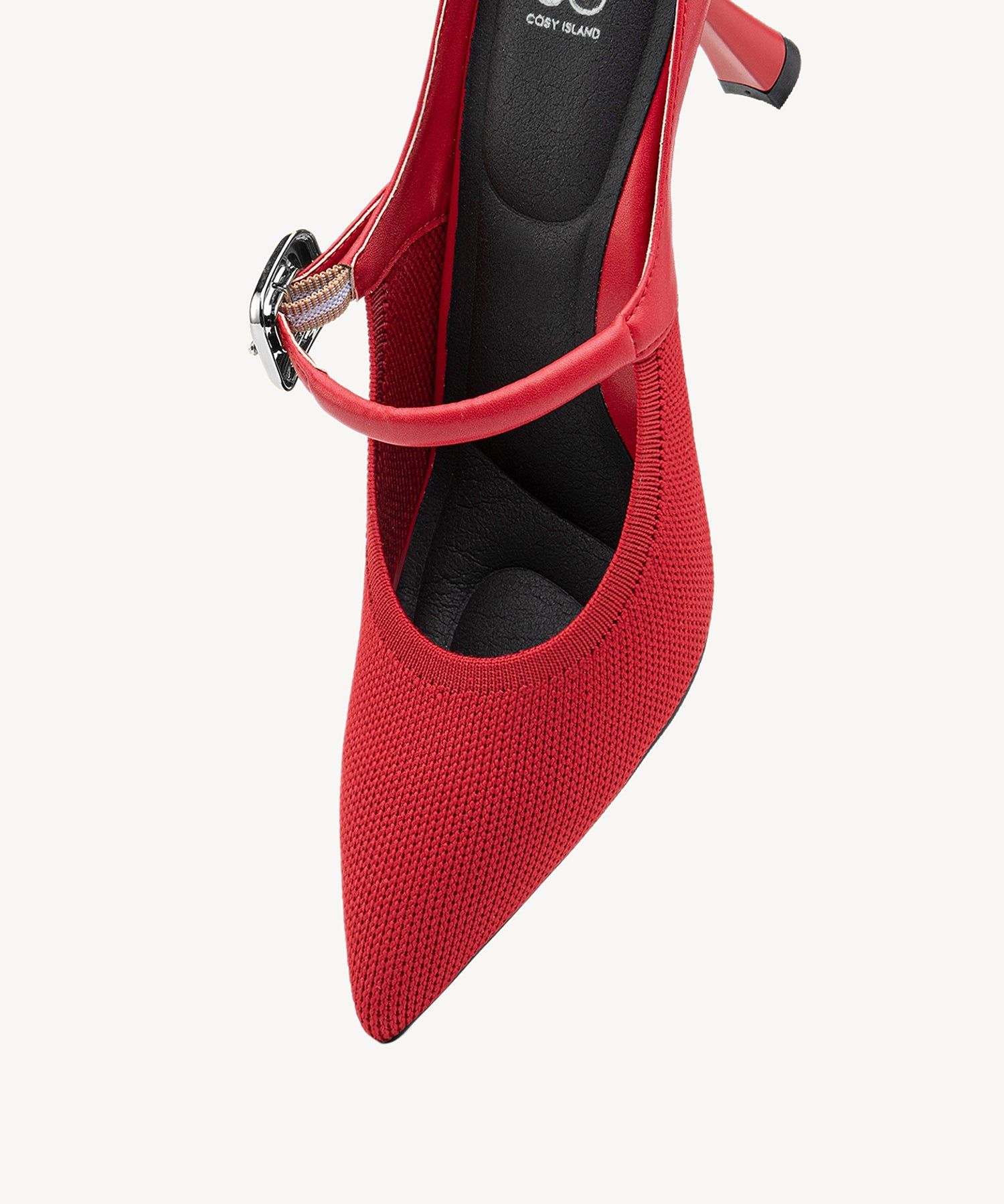 GraceLithe Pointed Toe Heeled Mule - 2X Arch Support