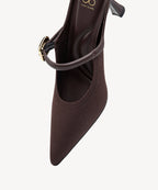 GraceLithe Pointed Toe Heeled Mule
