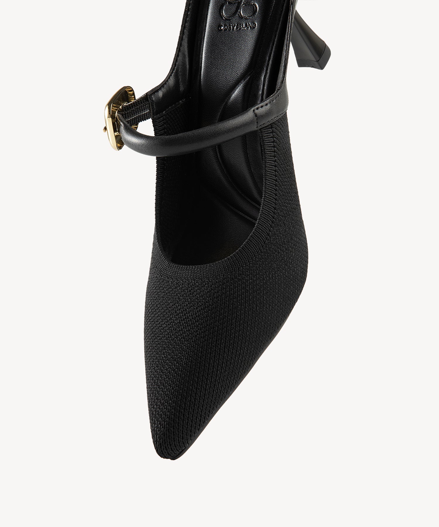 GraceLithe Pointed Toe Heeled Mule