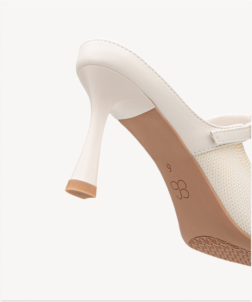 GraceLithe Pointed Toe Heeled Mule