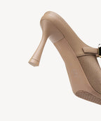 GraceLithe Pointed Toe Heeled Mule - 2X Arch Support