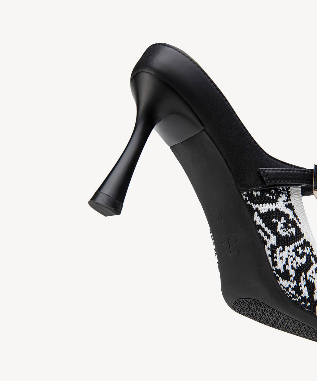 GraceLithe Pointed Toe Heeled Mule - 2X Arch Support