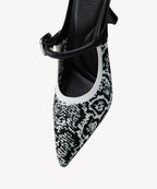 GraceLithe Pointed Toe Heeled Mule