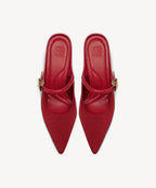 GraceLithe Pointed Toe Heeled Mule