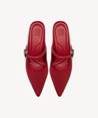 GraceLithe Pointed Toe Heeled Mule