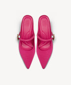 GraceLithe Pointed Toe Heeled Mule
