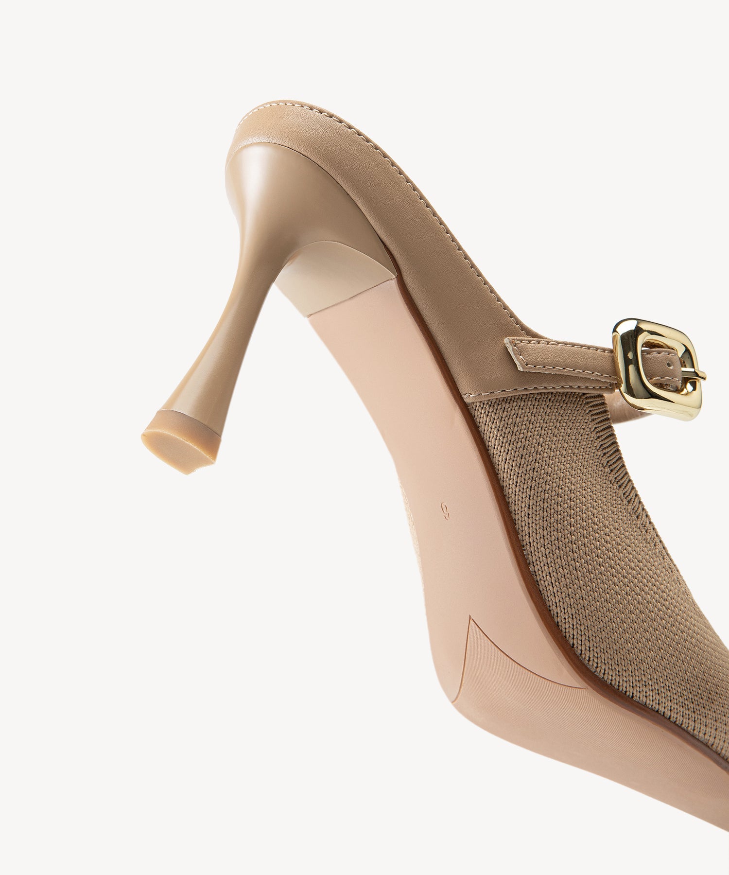 GraceLithe Pointed Toe Heeled Mule - 2X Wide
