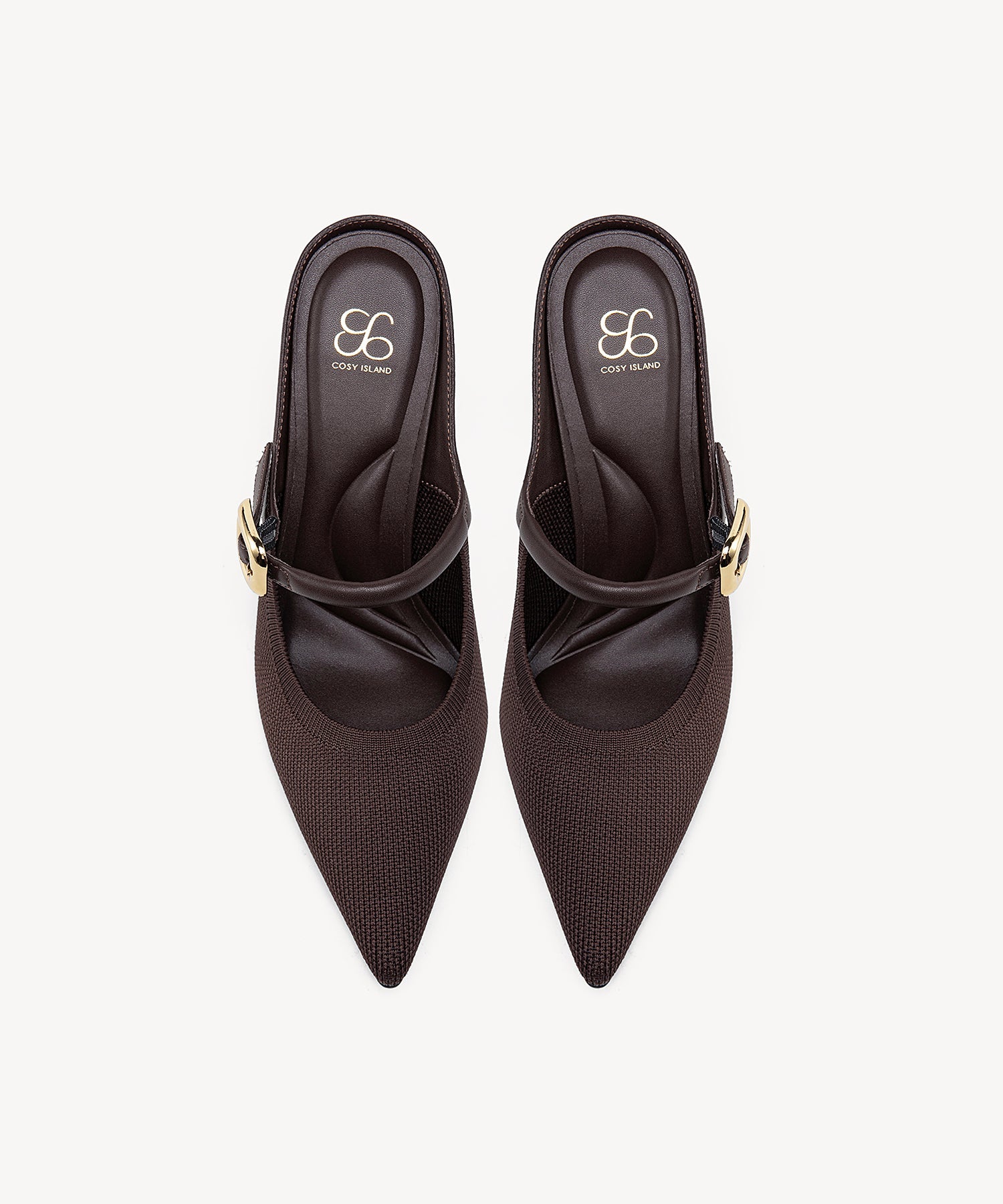 GraceLithe Pointed Toe Heeled Mule