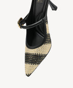 GraceLithe Pointed Toe Heeled Mule