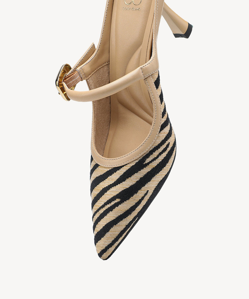 GraceLithe Pointed Toe Heeled Mule