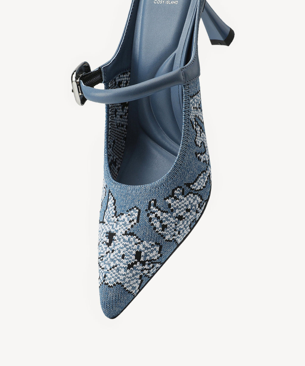 GraceLithe Pointed Toe Heeled Mule