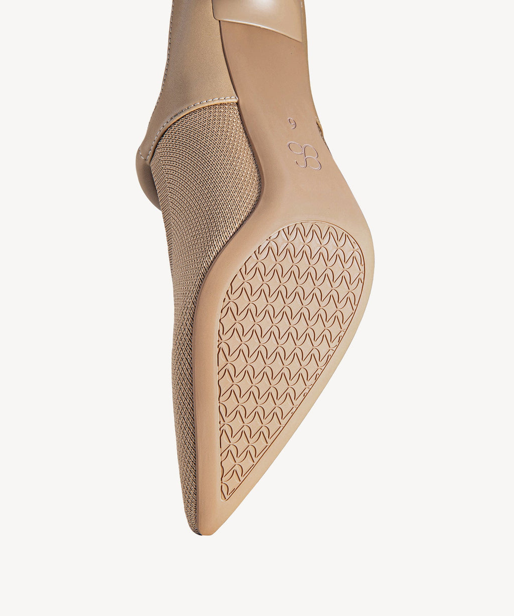 GraceLithe Pointed Toe Heeled Mule