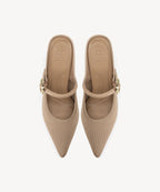 GraceLithe Pointed Toe Heeled Mule