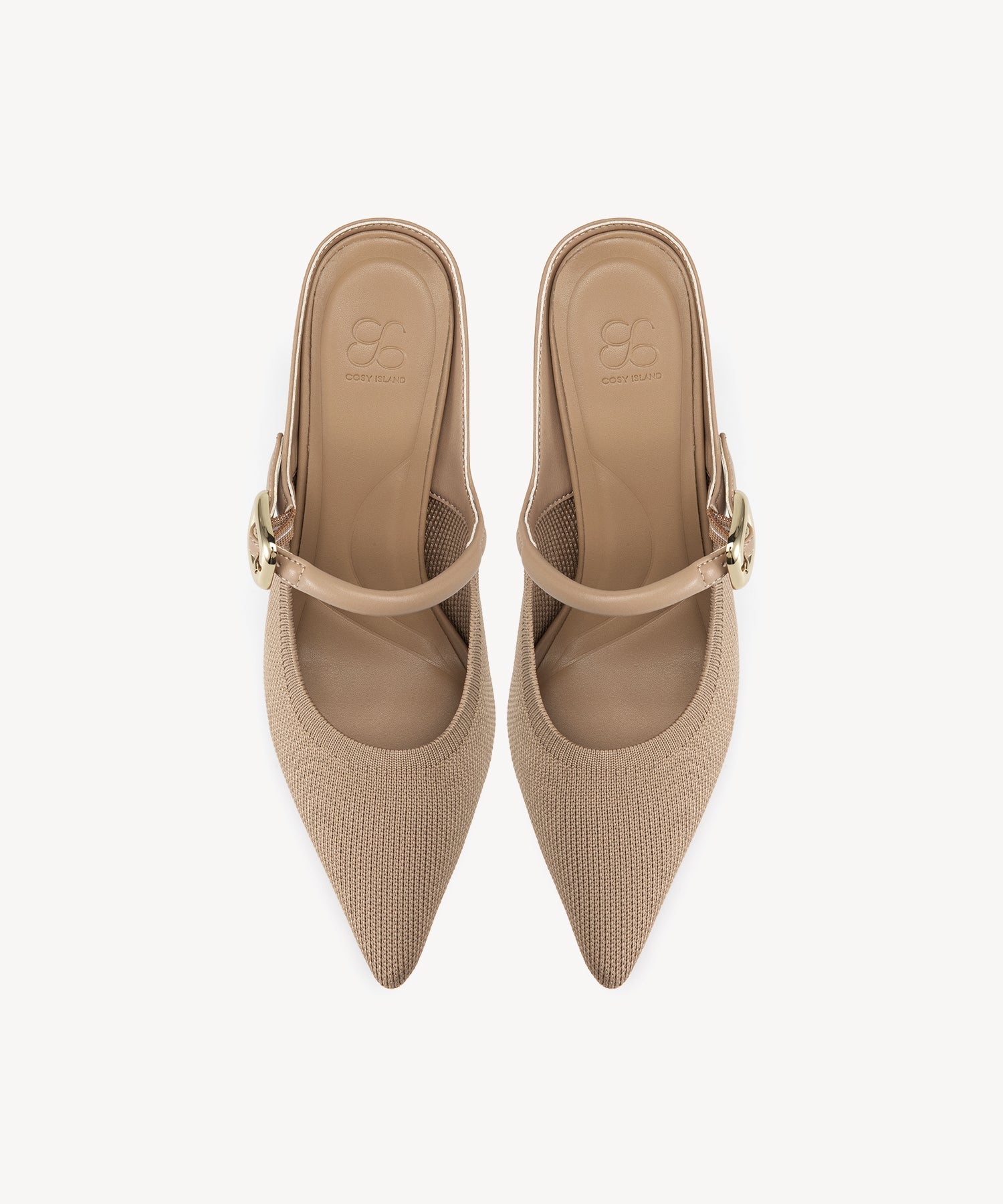 GraceLithe Pointed Toe Heeled Mule