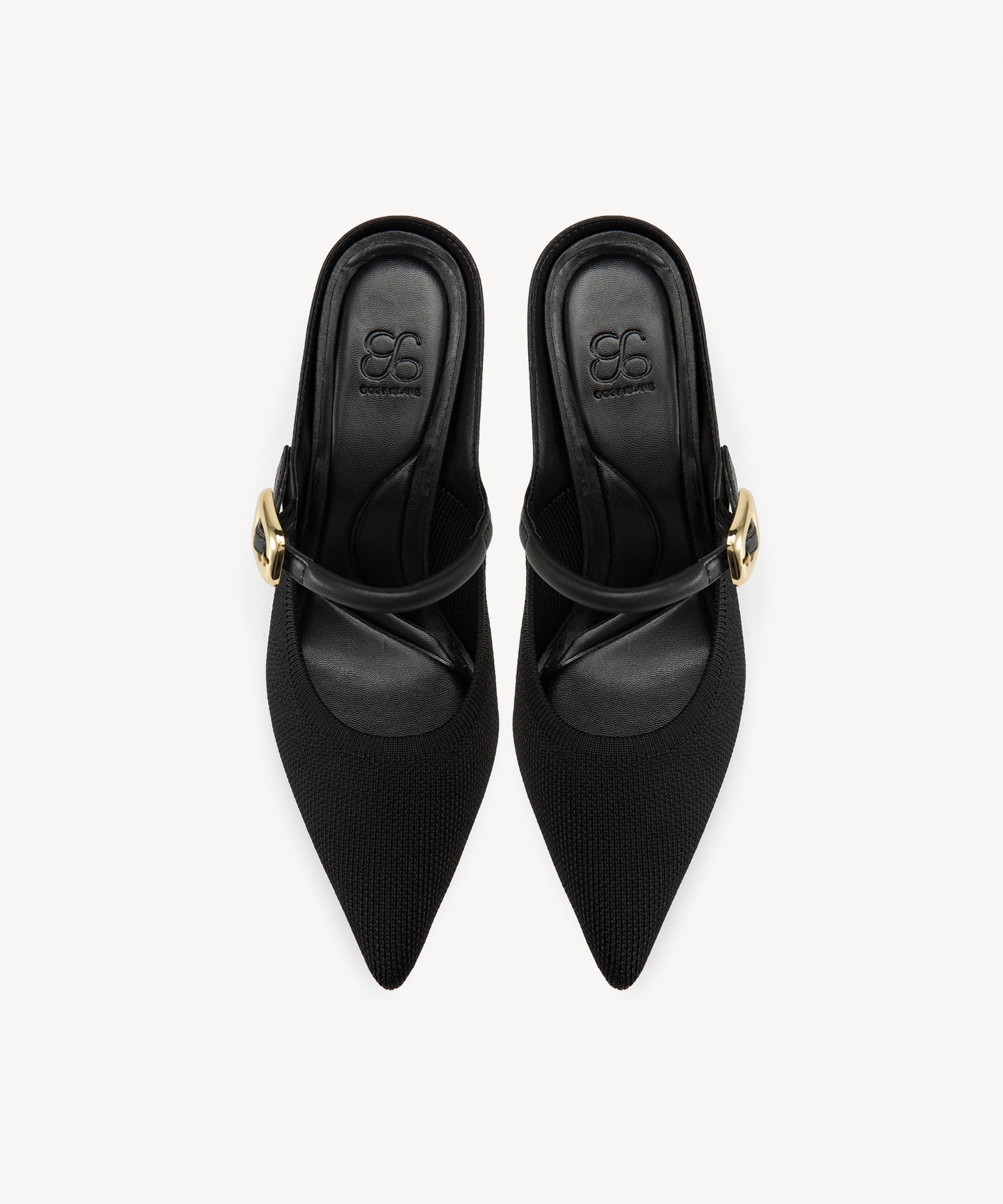 GraceLithe Pointed Toe Heeled Mule